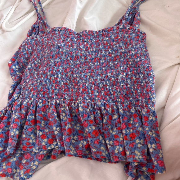 Floral crop top - Picture 2 of 2